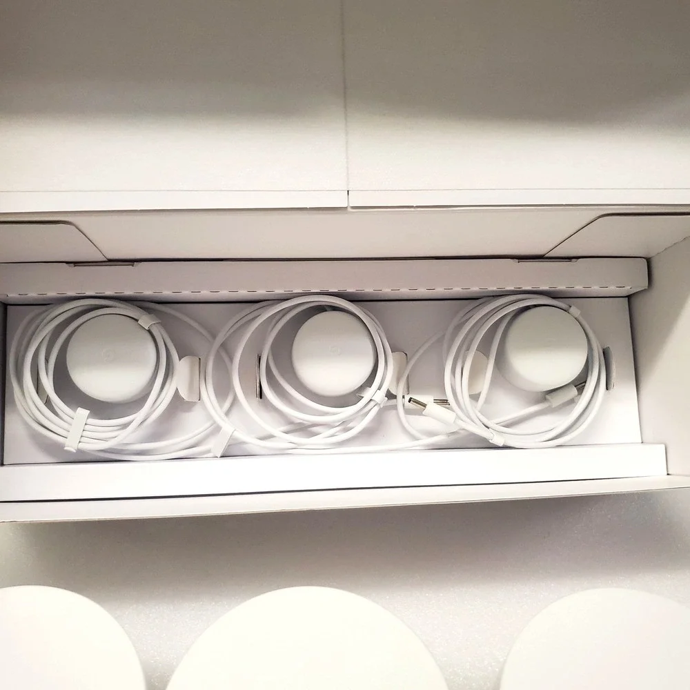 Google Wifi AC1200 Mesh Wi-Fi System 3 Pack Model GJ2CQ  Open Box